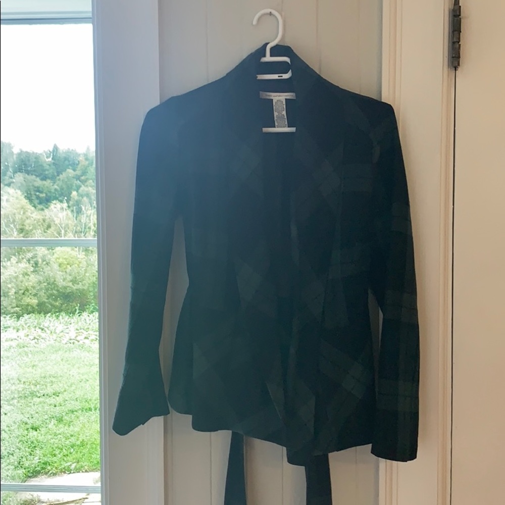 Diane von furstenberg size 6 tartan